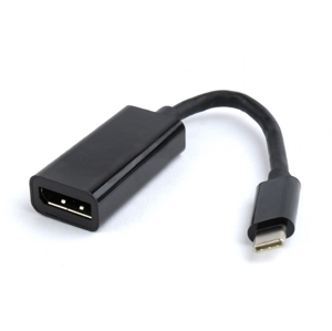 Gembird redukcia USB-C (M) - DisplayPort (F) 15cm A-CM-DPF-01