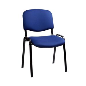 TAURUS D04 Modrá - Konferenčná stolička, látka Dora modrá