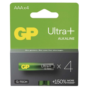 GP Ultra Plus LR03 (AAA) 4ks B03114 - Batérie alkalické