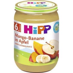HiPP BIO Jablká s mangom a banánmi, 190 g 4397-02
