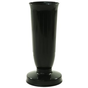 Florasystém 95982 - Váza so záťažou 26cm čierna