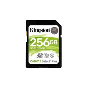 Kingston Canvas Select Plus SDXC 256GB Class 10 UHS-I (r100MB,w85MB) - Pamäťová karta SD