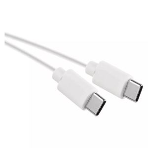 Emos kábel USB-C to USB-C biely 1m SM7027W - prepojovací kábel USB-C