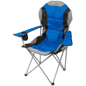 2172563 2172563 - stolička kempingová, skladacia 80x50x105 cm modrá