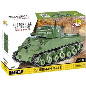 Cobi Cobi 2715 II WW M4A1 Sherman, 1:48, 310 k CBCOBI-2715