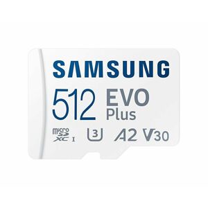 Samsung EVO Plus microSDXC 512GB - Pamäťová karta + adaptér
