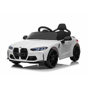 BENEO BMW M4, biele, 2,4 GHz dialkové ovládanie, USB / Aux Vstup, odpruženie, 12V batéria, LED Svetl BMW_M4_WHITE - Elektrické autíčko