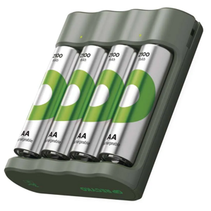 GP Eco E441 + 4ks ReCyko 2100 (AA) B50444 - nabíjačka batérií + batérie