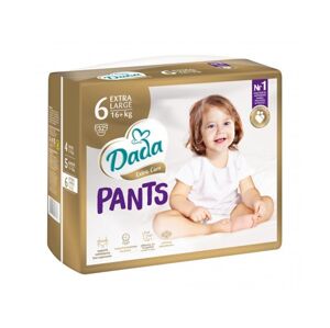 DADA Extra Care Pants Nohavičky plienkové jednorazové 6 Extra Large (16 kg+) 32 ks 373020