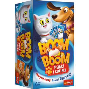 Trefl Trefl spoločenská hra Boom Boom psy a mačky