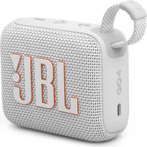 JBL GO4 biely JBLGO4WHT - Prenosný vodotesný bezdrôtový reproduktor