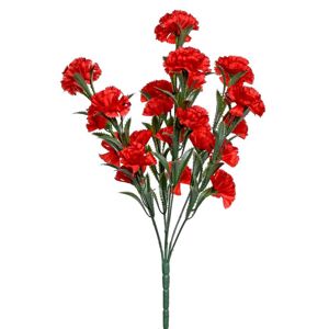 Kytica karafiát ČERVENÝ 38cm 218227 - Umelé kvety