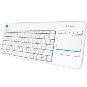 Logitech K400 Plus CZ biela 920-007152 - Wireless klávesnica