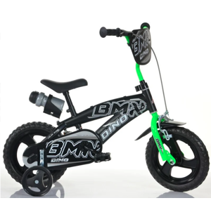 DINO Bikes DINO Bikes - Detský bicykel 12" 125XL zeleno čierny - BMX 2021 125XL - Bicykel