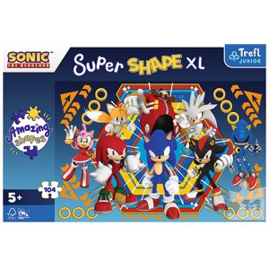Trefl Trefl Puzzle 104 XL Super Shape -  Sonicov svet / SEGA Sonic The Hedgehog FSC Mix 70% 50032