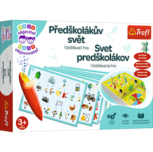 Trefl Trefl Hra Malý objaviteľ + Magické pero - Svet predškolákov SK/CZ 02099