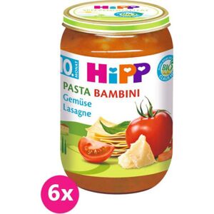 6x HiPP BIO PASTA BAMBINI Zeleninové lasagne 220 g VP-F033028