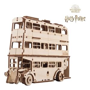 UGEARS 3D drevené mechanické puzzle Harry Potter Rytiersky autobus UG70101 - 3D skladačka
