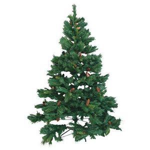 Strend Pro 2170240 - Umelý vianočný stromček, borovica-smrek, 150 cm