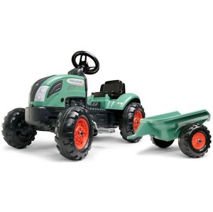 Falk Falk šliapací traktor FARM LANDER 2054L s prívesom - zelený 2054L