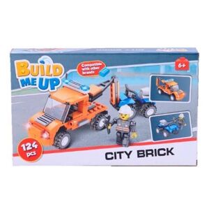 MIKRO -  BuildMeUP stavebnica - City brick 124ks 70202 - stavebnica
