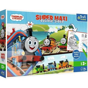 Trefl Puzzle 24 SUPER MAXI - Tom a priatelia / Thomas and Friends 41014