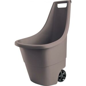 Strend Pro - Vozík Keter® EASY GO 50 L, 51x56x84 cm, hnedý, na záhradný odpad