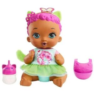 Mattel My Garden Baby Bábätko – Ružovo-Zelené Mačiatko 25HHL23