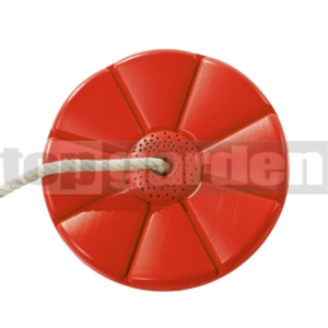 TOPGARDEN Hojdací disk kvet červený - Hojdačka
