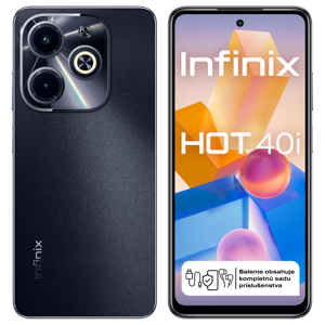 Infinix Hot 40i 4/128GB čierny X6528B128BLC - Mobilný telefón