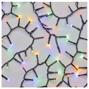 Emos LED vianočná reťaz – ježko 8m, vonkajšia aj vnútorná, multicolor, časovač D4BM02 - Vianočné osvetlenie