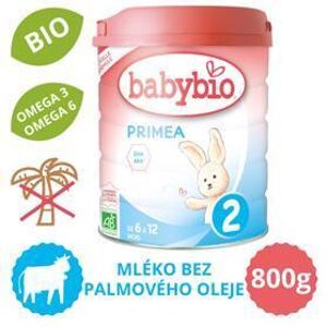 BABYBIO PRIMEA 2 dojčenské bio mlieko (800 g) 58022
