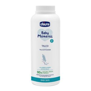CHICCO Púder detský Baby Moments s ryžovým škrobom 95 % prírodných zložiek 150 g 01039.70
