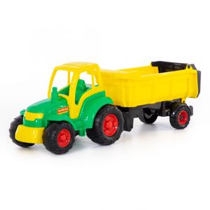 Mega Veľký Traktor s návesom zelený 8PL0445