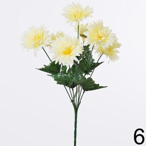 Kytica chryzantéma svetložltá 42cm 1500323SZL - Umelé kvety