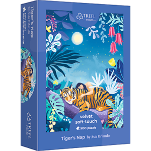 Trefl Trefl Velvet Soft-Touch puzzle  500 UFT -  Asia Orlando: Spiaci tiger 37424
