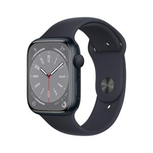 Apple Watch Series 8 GPS, 41mm Midnight Aluminium Case with Midnight Sport Band MNP53CS/A - Smart hodinky