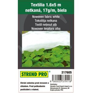 Strend Pro Garden B1106 - Textilia 2,0x05 m, netkaná, 17 g/m, biela