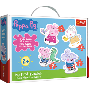 Trefl Trefl Baby puzzle - Peppa Pig 4v1 36086