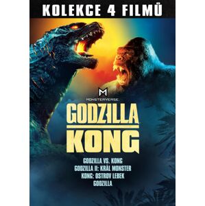 Godzilla a Kong kolekcia (4DVD) W02788 - DVD kolekcia