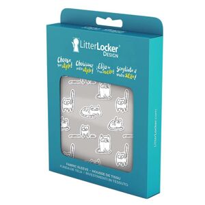 LITTER LOCKER Návlek na kôš Design Paper Cats LLS-Papercats-EU
