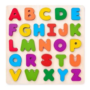 Woody Woody Puzzle ABC-masívne písmená na doske OLP102190634