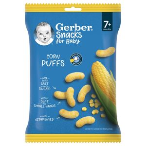 GERBER Snacks kukuričné chrumky 28 g, 7+ 12575637