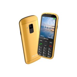 CPA HALO 28 Senior zlatý TELMY1028GO - Mobilný telefón s nabíjacím stojanom