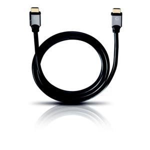 Oehlbach Black Magic HDMI Cable w. Ethernet 0,75m 92450 - Prepojovací kábel