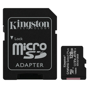 Kingston Canvas Select Plus MicroSDXC 128GB Class 10 (r100MB,w10MB) SDCS2/128GB