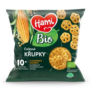 HAMI BIO Chrumky šošovicové s lahodnou kukuricou 20 g, 10+ 176453