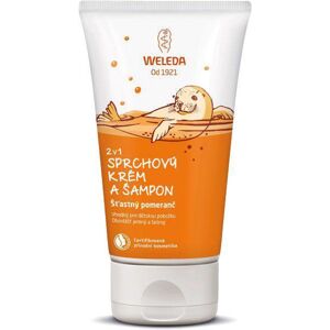 WELEDA 2 v 1 Sprchový krém a šampón, Šťastný pomaranč (150 ml) 7511_W