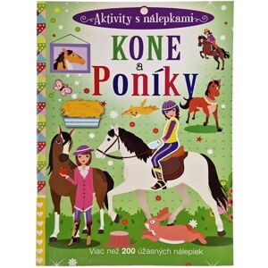 FONI-BOOK Kone a Poníky Aktivity s nálepkami 200+ 945375 - Kniha