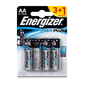 Energizer Max Plus LR6 (AA) 3+1ks